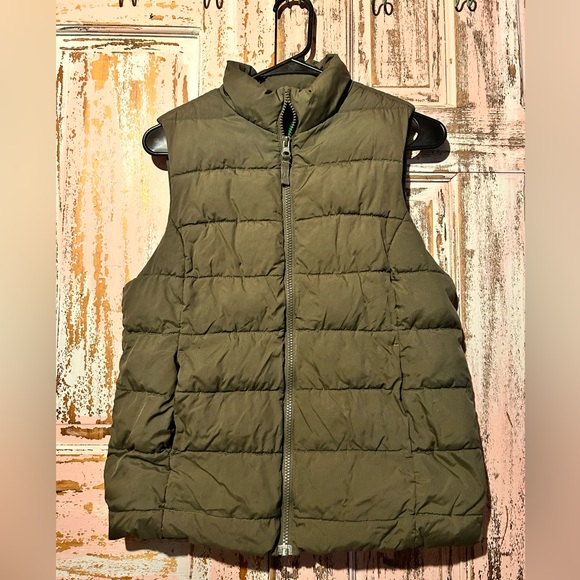 dip Jackets & Blazers - dip Olive Green Puffer Vest